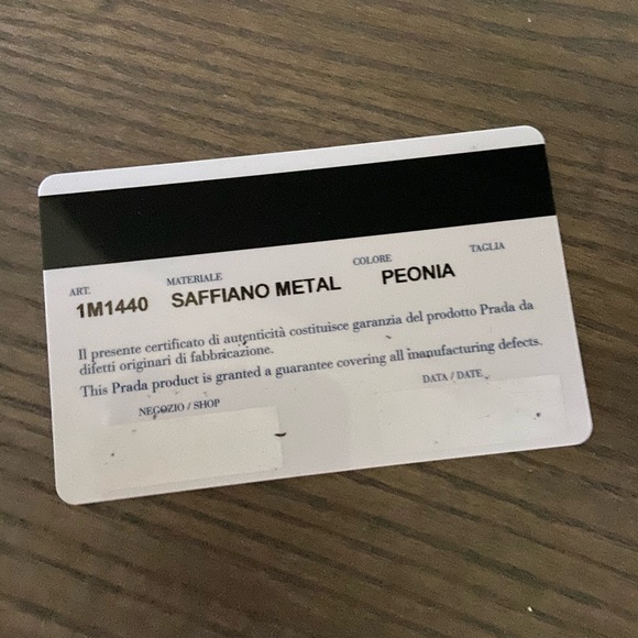 Authentic Prada saffiano crossbody WOC - Picture 8 of 12